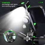 Cycling Illuminated Compass Phone Holder - 图片 4