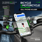 Cycling Illuminated Compass Phone Holder - 图片 2