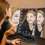 Lighted Makeup Vanity Mirror, 24LED - 图片 4