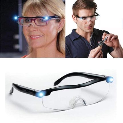 Eyeglasses with LED Light Magnifying Glasses